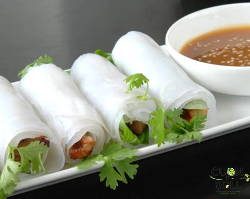 cuốn thịt nướng