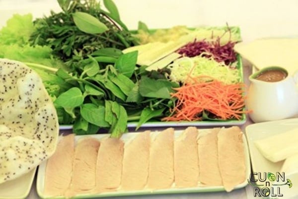 bánh tráng thịt heo