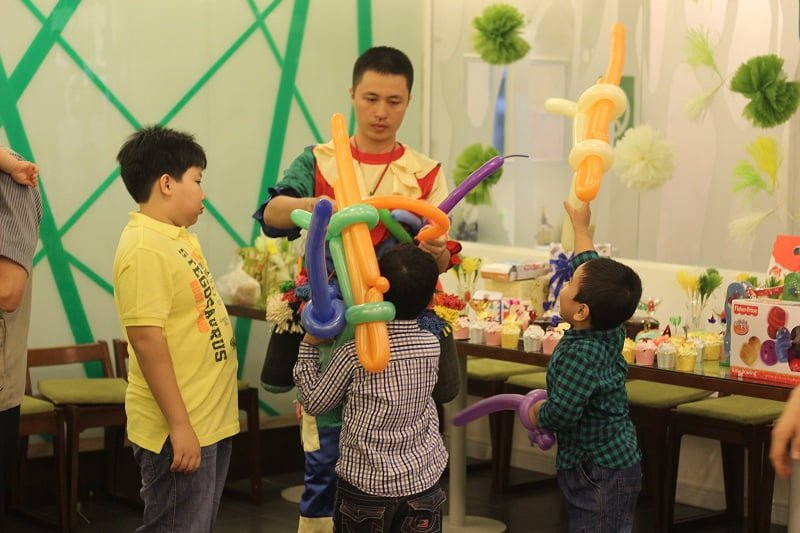 tổ chức sinh nhật cho bé ở hà nội