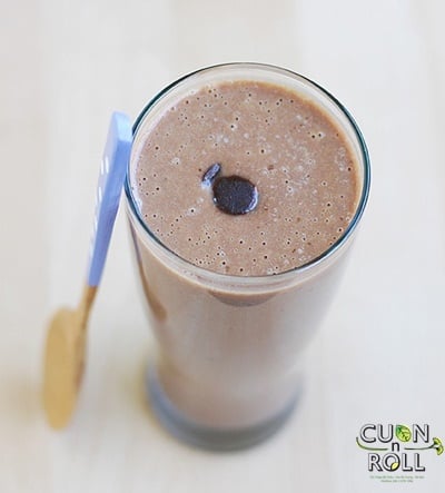 Sinh tố chuối socola lạ miệng