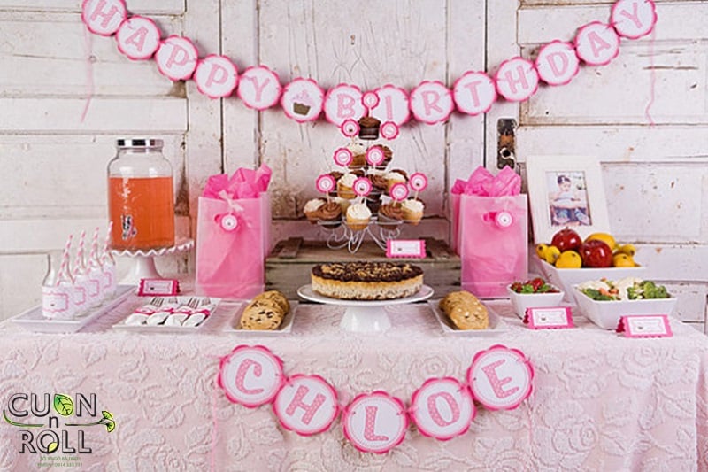 trang trí sinh nhật cho bé