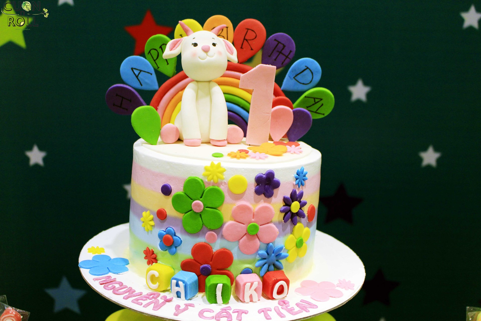 8 mẫu bánh sinh nhật ngộ nghĩnh cho bé yêu