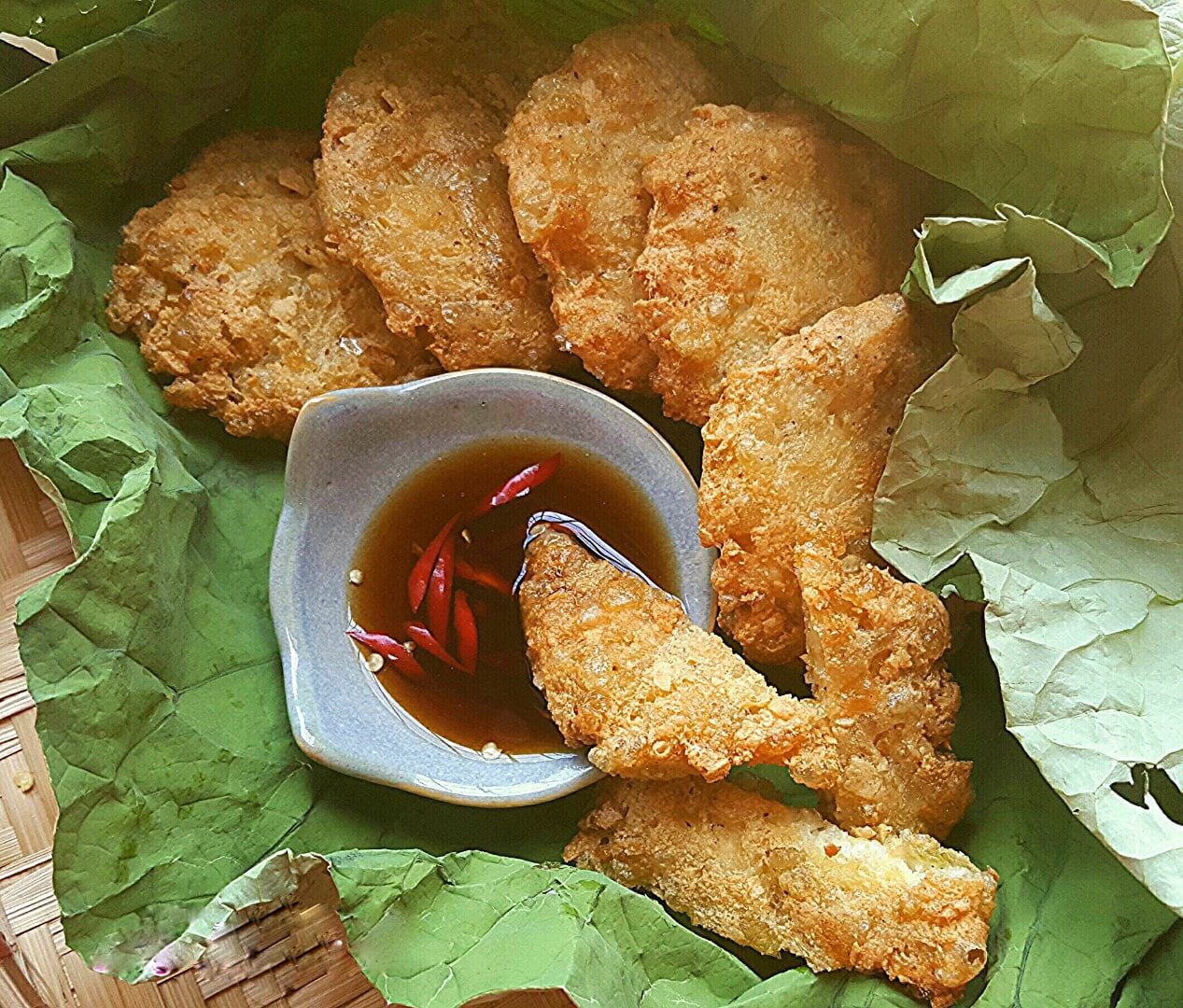 Cách làm chả cốm chuẩn vị Hà Nội