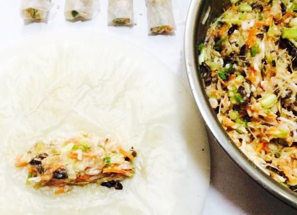 Hướng dẫn cách làm nem rán ngon đúng điệu