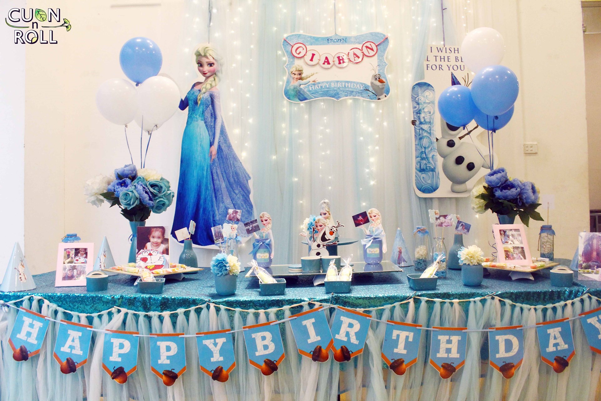 Chọn chủ đề trang trí sinh nhật con theo giới tính