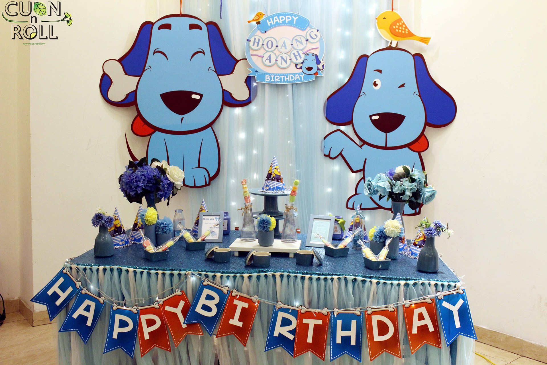 Chọn chủ đề trang trí sinh nhật con theo giới tính