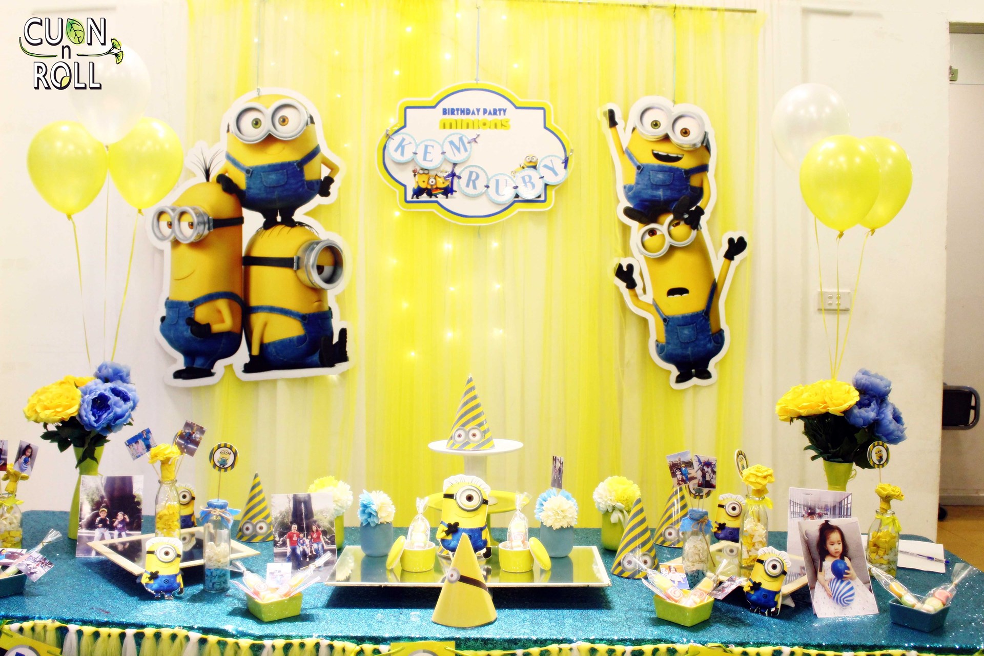 Chọn chủ đề trang trí sinh nhật con theo giới tính