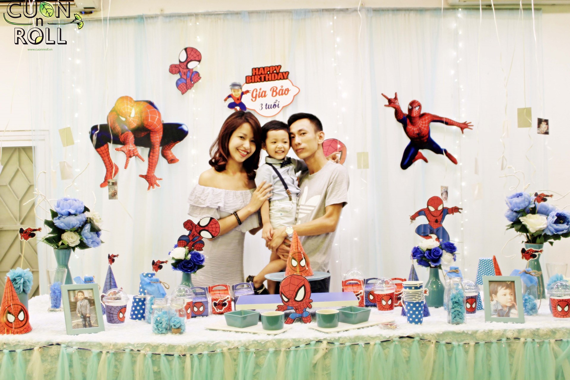 Chọn chủ đề trang trí sinh nhật con theo giới tính