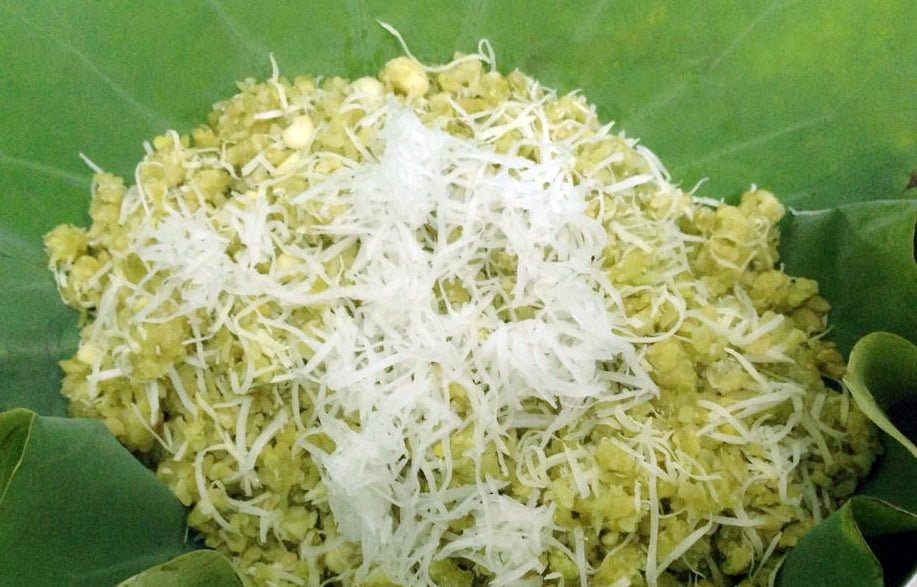 Tinh hoa đặc sản Hà Thành từ cốm tươi 