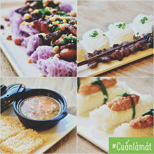món cuốn ngon