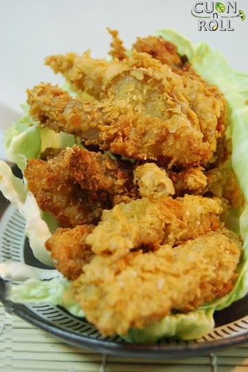 nấm bào ngư chiên giòn