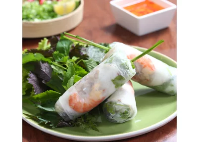 cuốn tôm thịt