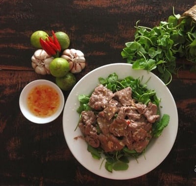 cac mon an mat cho mua he