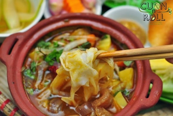 ăn vặt hà nội-buns bò niêu