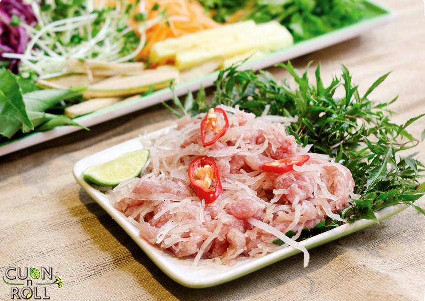 mon cuon ngon o ha noi