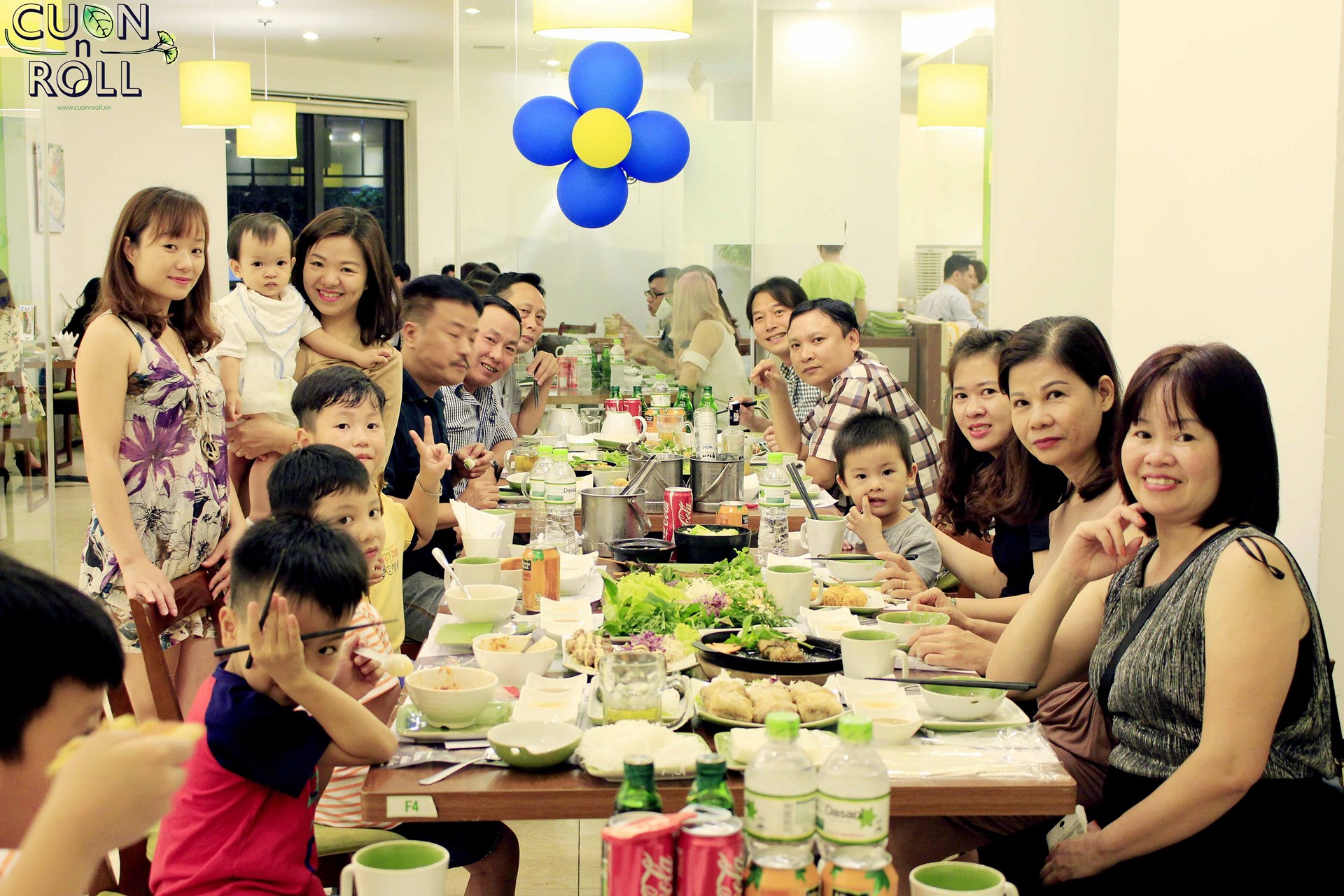 Dịch vụ tổ chức sinh nhật cho bé tại Cuốn N Roll