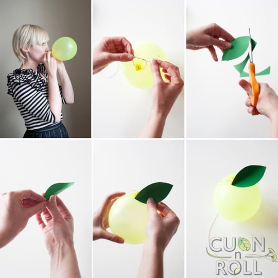 cách trang trí sinh nhật với bong bóng