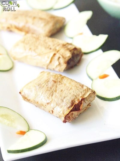 phù trúc cuộn tôm