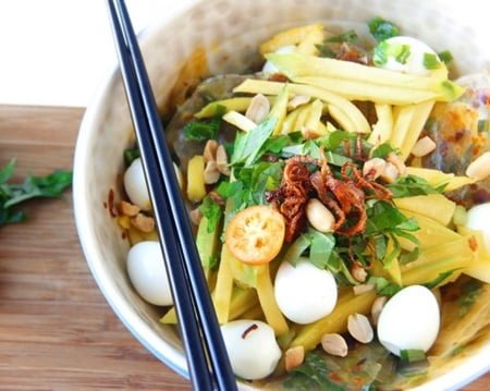 làm bánh tráng trộn