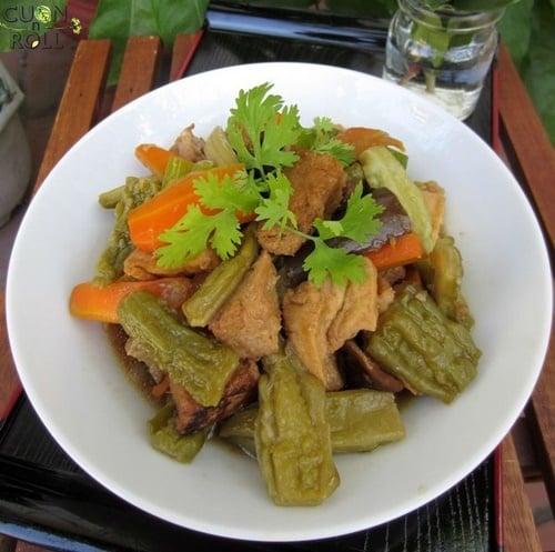 cách làm món xào chay ngon