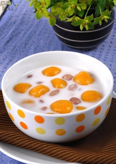 cách nấu chè bí đỏ nóng ngon mùa đông