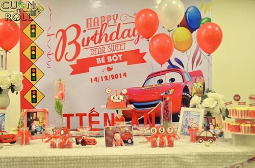 tổ chức sinh nhật cho bé ở đâu