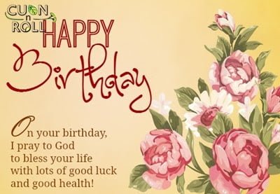 chúc mừng sinh nhật bạn thân