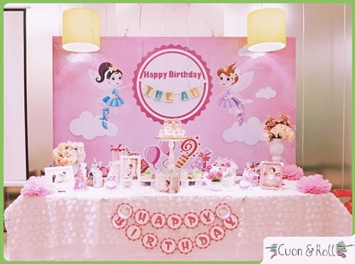 tổ chức sinh nhật cho bé