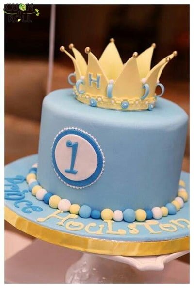 mẫu bánh sinh nhật cho bé 1 tuổi