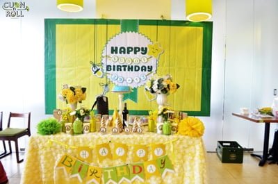 cach trang tri phong sinh nhat cho be