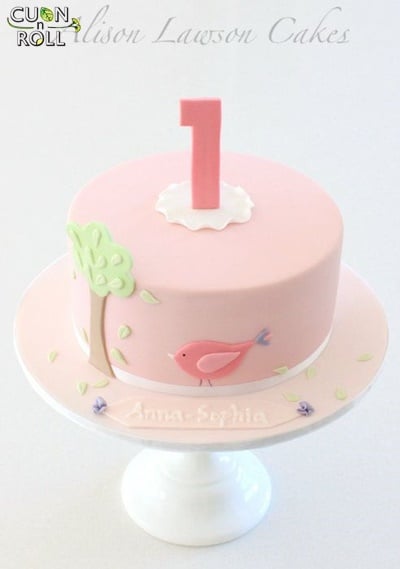 mẫu bánh sinh nhật đẹp cho bé