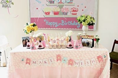 cach trang tri phong sinh nhat cho be