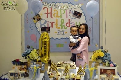 trang tri phong sinh nhat cho be