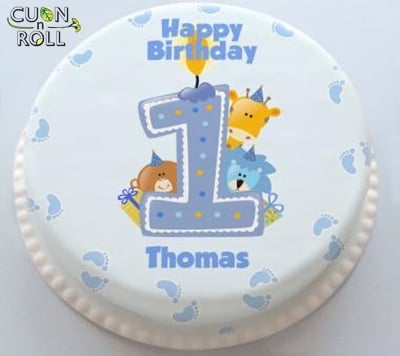 mẫu bánh sinh nhật cho bé 1 tuổi