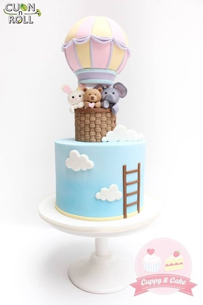 mẫu bánh sinh nhật cho bé 1 tuổi