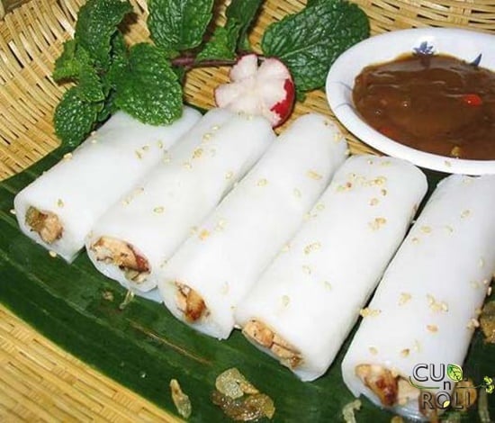 bánh ướt cuốn ram