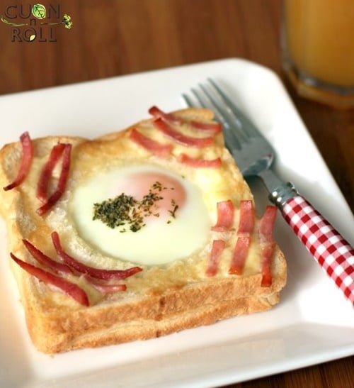 Các món ăn sáng nhanh dễ làm từ trứng