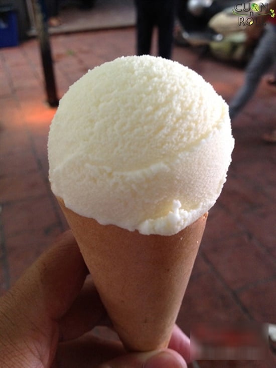 kem tràng tiền - món ăn vặt hà nội