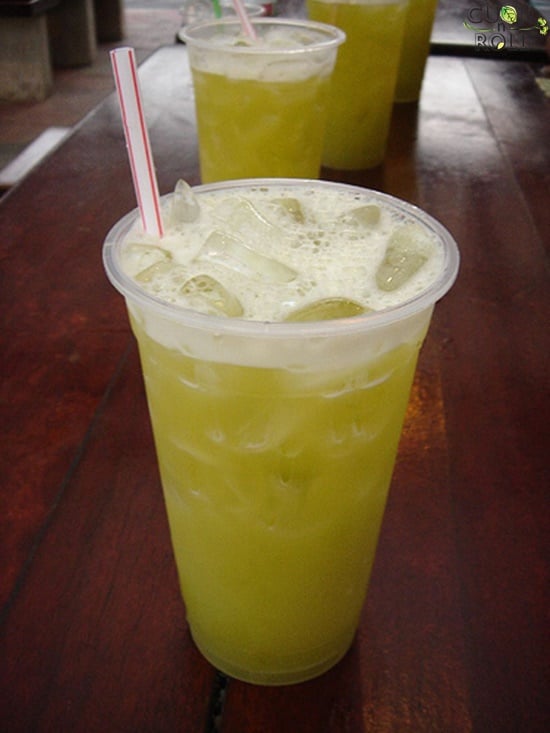 nước mía - món ăn vặt hà nội