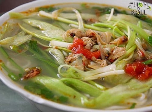 canh ngao nấu chua