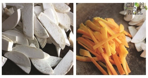 cách làm bún xào chay