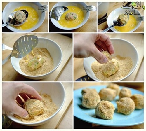 chả cá chiên xù