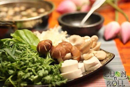 nấu lẩu thập cẩm