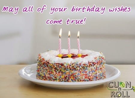 Những câu chúc sinh nhật bằng tiếng Anh hay 3
