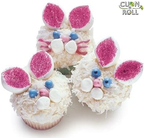tổ chức sinh nhật cho bé cuonnroll bánh cupcakes