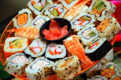 Sushi có rất nhiều loại khácc nhau