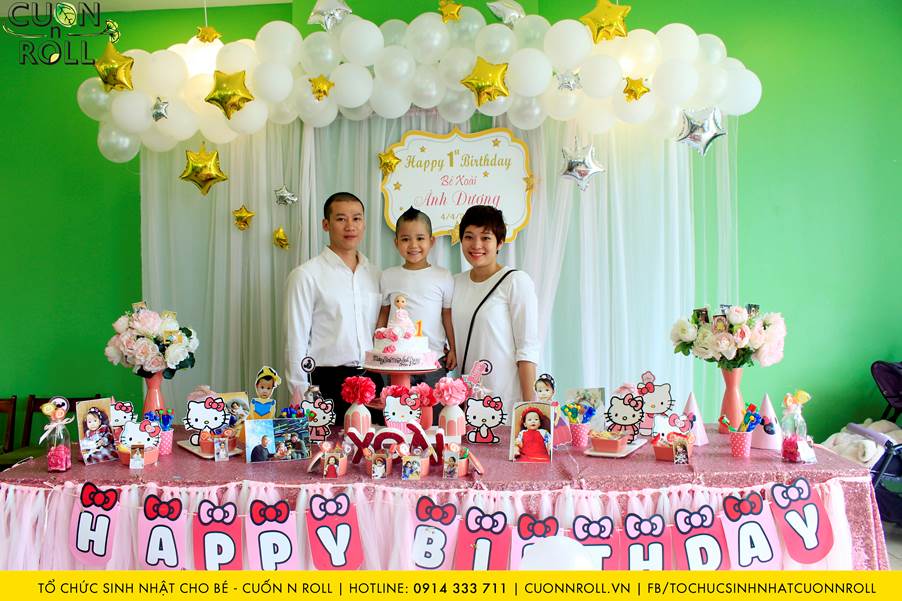 Dịch vụ tổ chức sinh nhật Cuốn N Roll