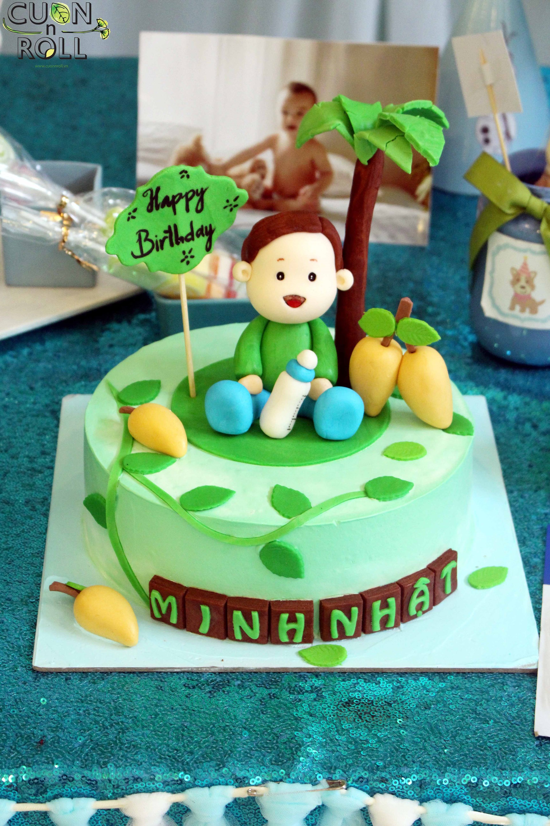 Chọn lọc những mẫu bánh sinh nhật đẹp cho bé