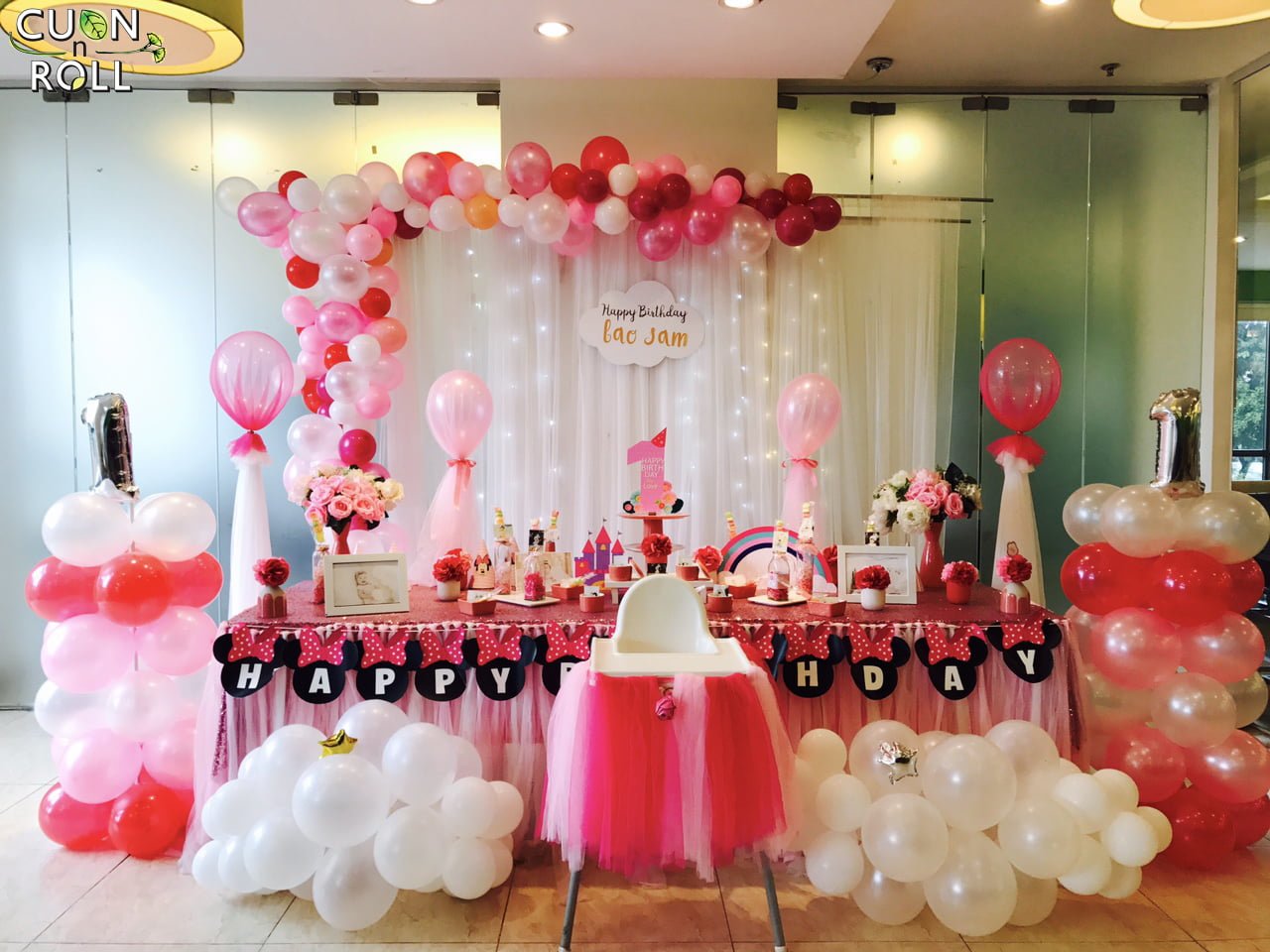 Gợi ý những mẫu bóng bay trang trí sinh nhật đẹp cho bé yêu