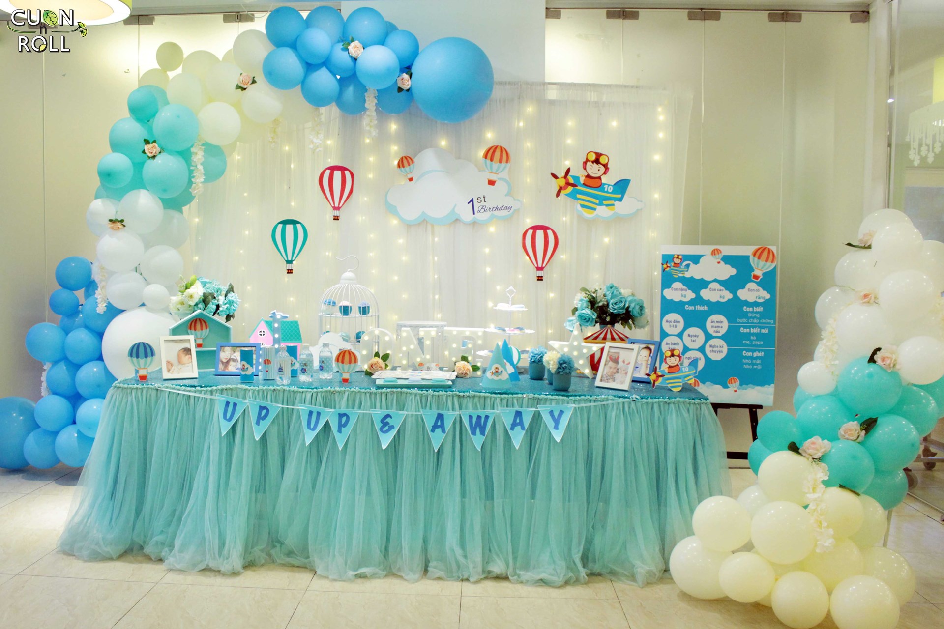 Gợi ý những mẫu bóng bay trang trí sinh nhật đẹp cho bé yêu